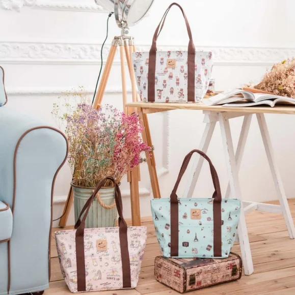 Waterproof Cat Dumpling Tote Shoulder Bag Purse - Picture 6 of 10